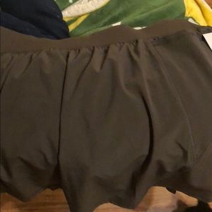 Lane Bryant skort army green